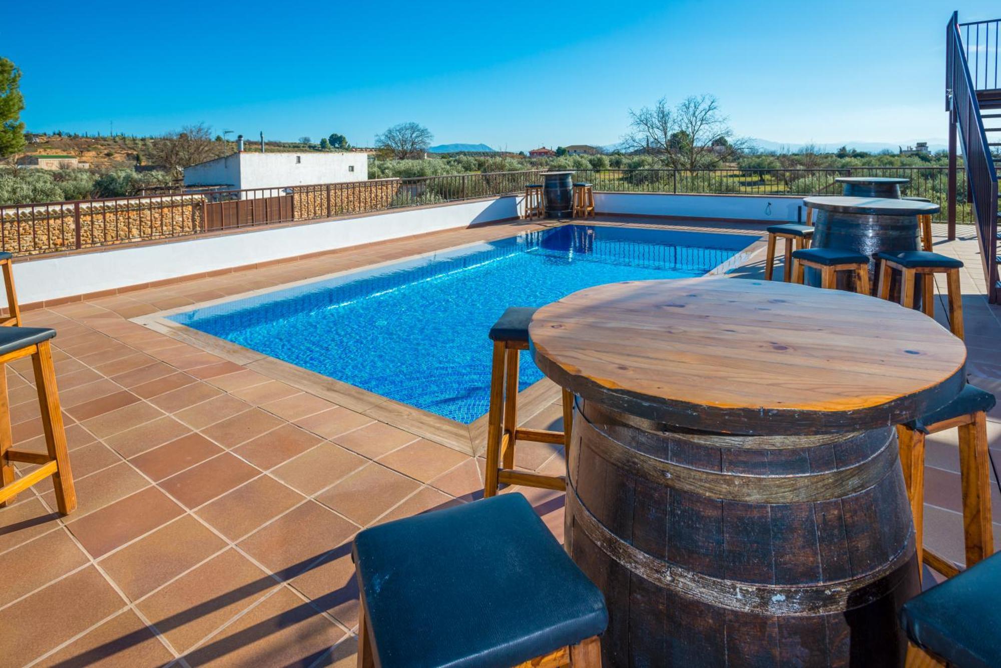 Apartamentos Turisticos Rurales Camino Rio Peralta Pozo Alcon Luaran gambar